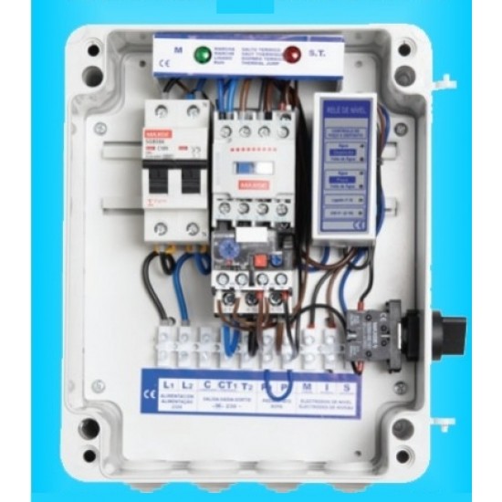 Cuadro de sondas 1 Bomba sumergible Pozo Deposito 0.75 1.00 HP Monofasico MAXGE